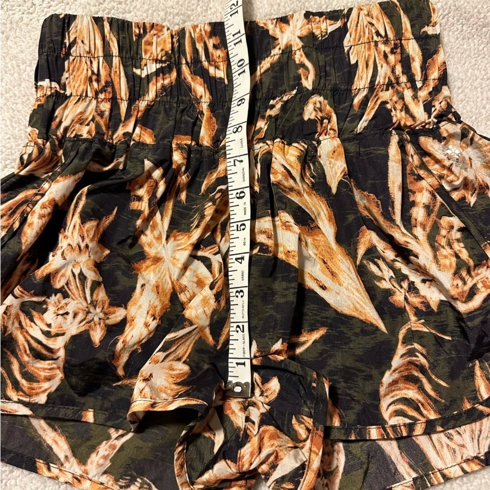 FP Movement x Free People The Way Home Athletic Shorts Brown Black Combo - Picture 6 of 11